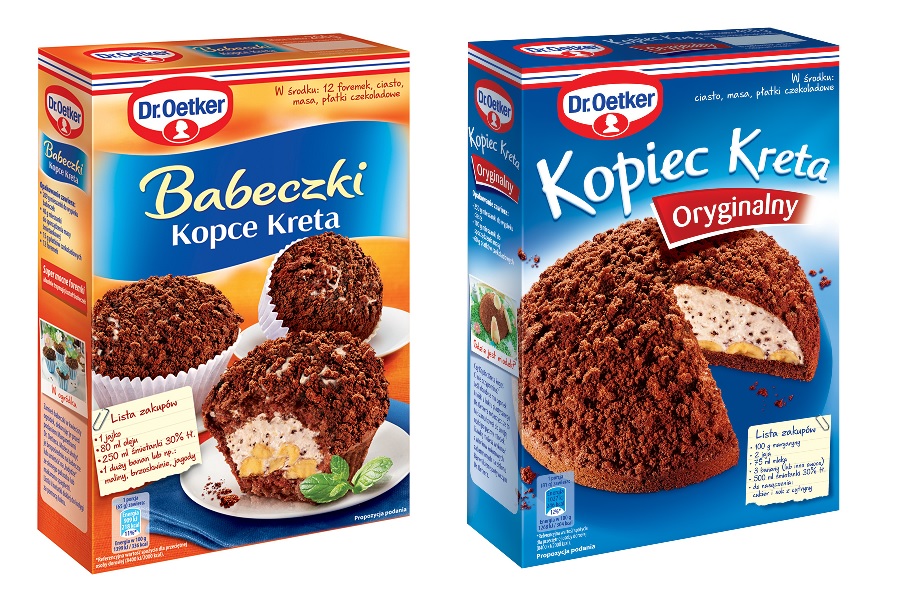 Dr. Oetker: Wiosną kopce na stołach rosną