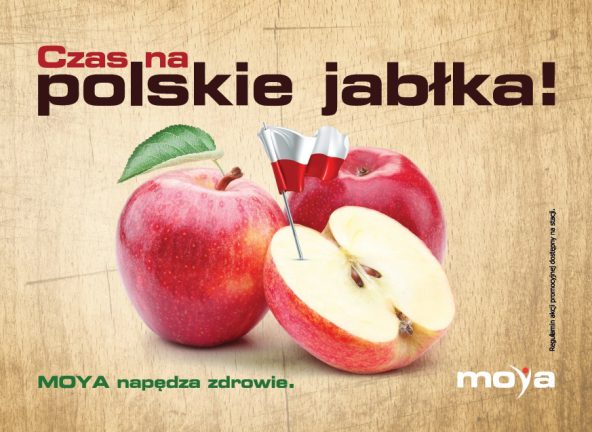 „Jedz jabłka” na stacjach paliw Moya