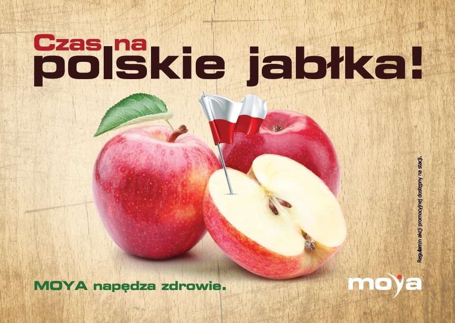 „Jedz jabłka” na stacjach paliw Moya