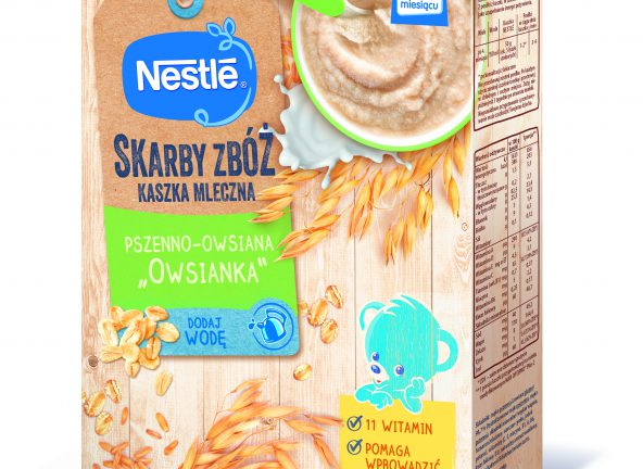 Nestlé wprowadziło linię kaszek Skarby Zbóż