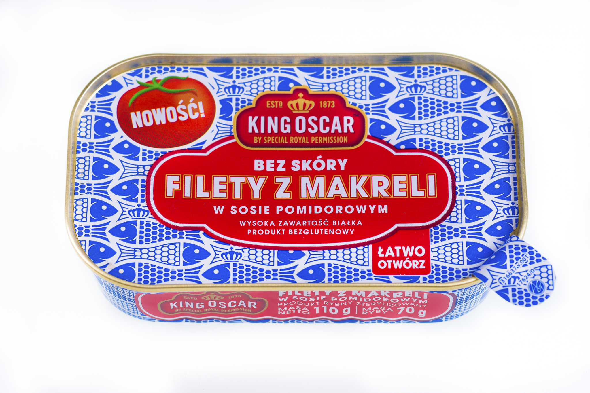 Nowy standard w konserwach makrelowych King Oscar