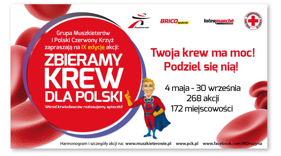 Grupa Muszkieterów – Zbieramy krew dla Polski
