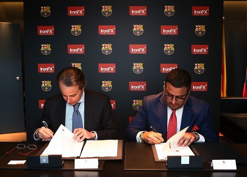 IronFX Global – nawiązanie oficjalnego partnerstwa z FC Barcelona