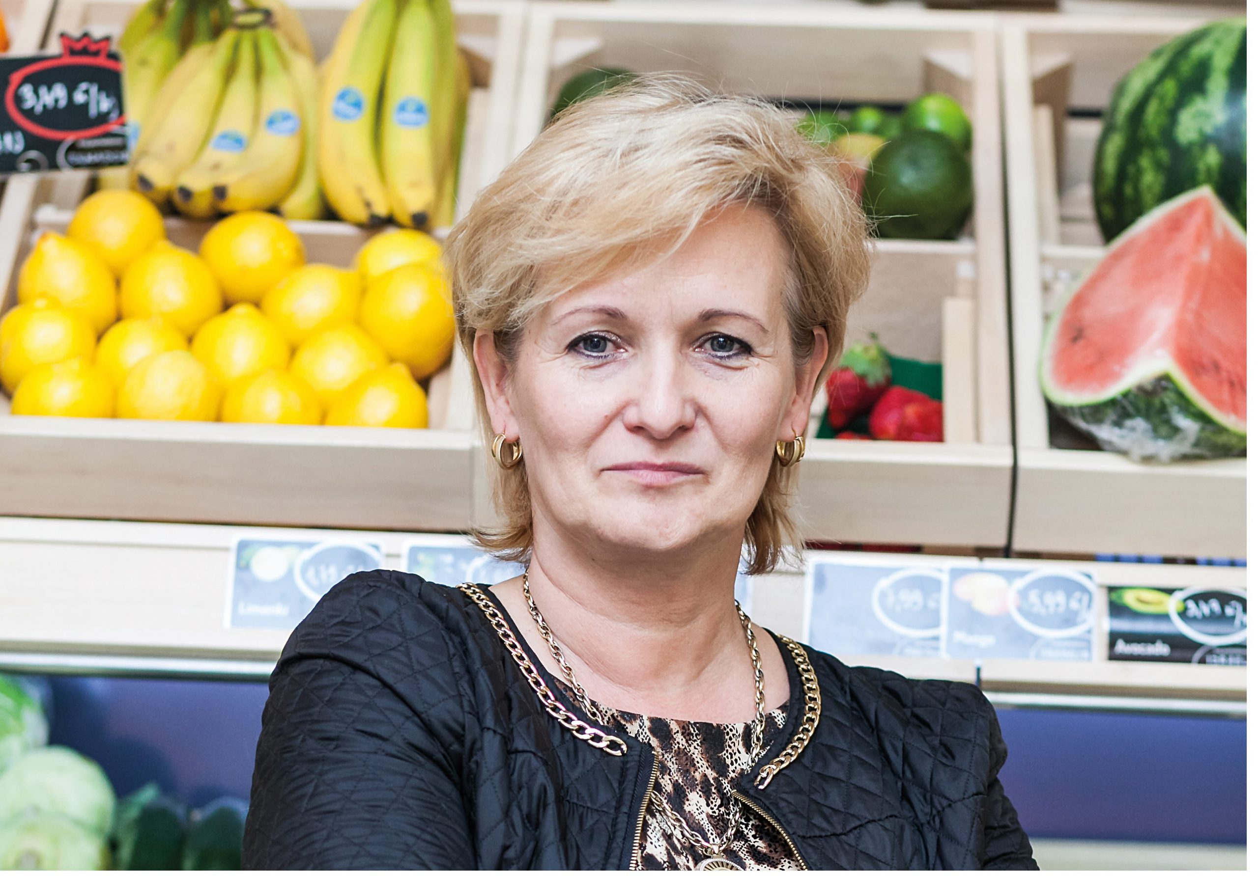 Marta Dziedzic, właścicielka pięciu sklepów Delikatesy Centrum