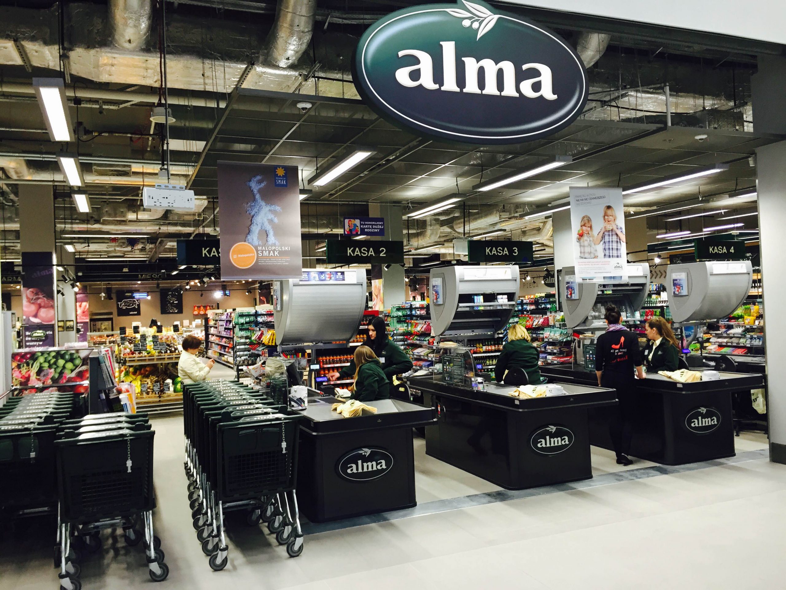 48 sklepów Alma w Polsce