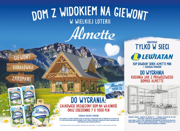 Kuchnia do wygrania – w konkursie Lewiatana – identyczna jak z domku Almette