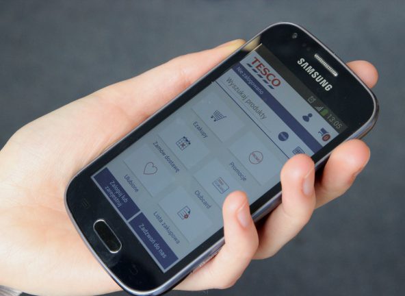 Tesco z nową aplikacją mobilną