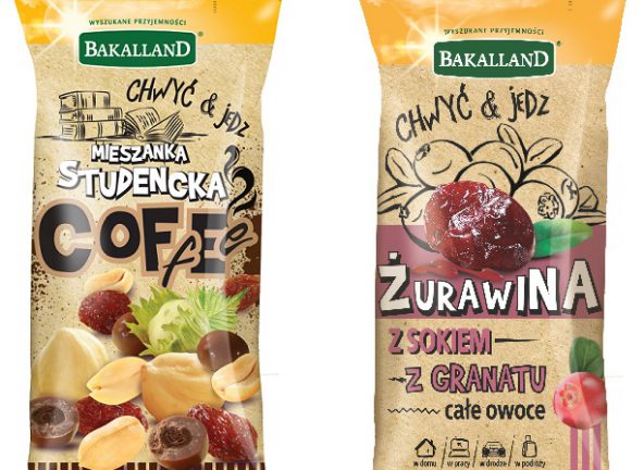 Bakalland uzupełnia linię bakalii przekąskowych „Chwyć&Jedz”