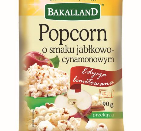 Nowe zaskakujące smaki popcornu od Bakalland
