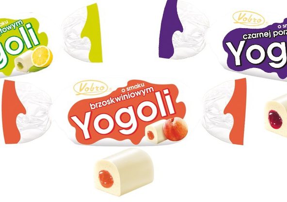 Cukierki Yogoli w 3 owocowych smakach