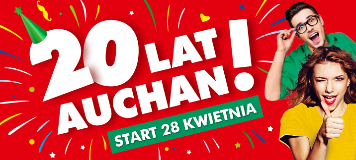 20 lat Auchan w Polsce