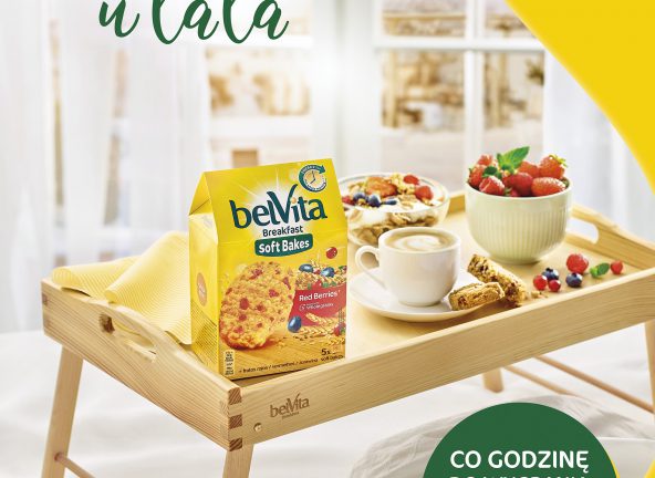 belVita startuje z nową kampanią. Mateusz Gessler ambasadorem marki