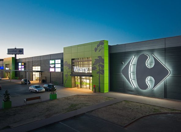Zmodernizowane centrum handlowe Carrefour Bydgoszcz
