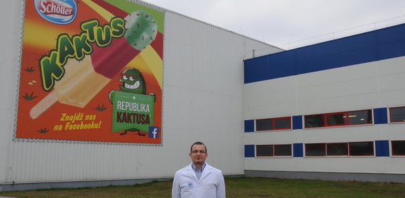 Zmiana na stanowisku dyrektora fabryki lodów Nestlé Schöller w Namysłowie