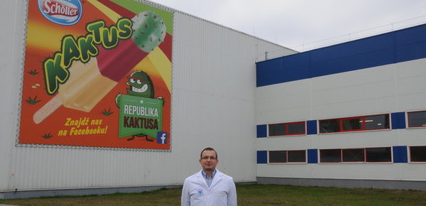 Zmiana na stanowisku dyrektora fabryki lodów Nestlé Schöller w Namysłowie