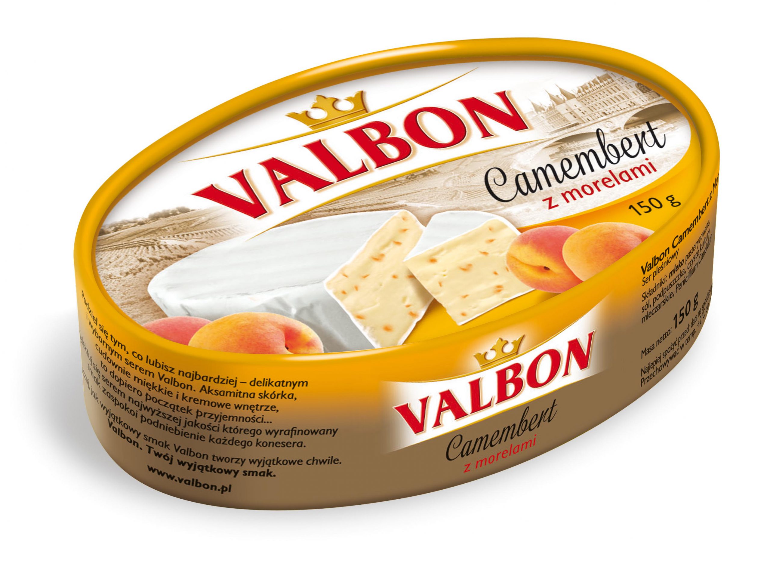 Sery Valbon Camembert z morelami