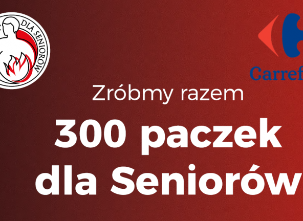 300 paczek dla seniorów od Carrefour