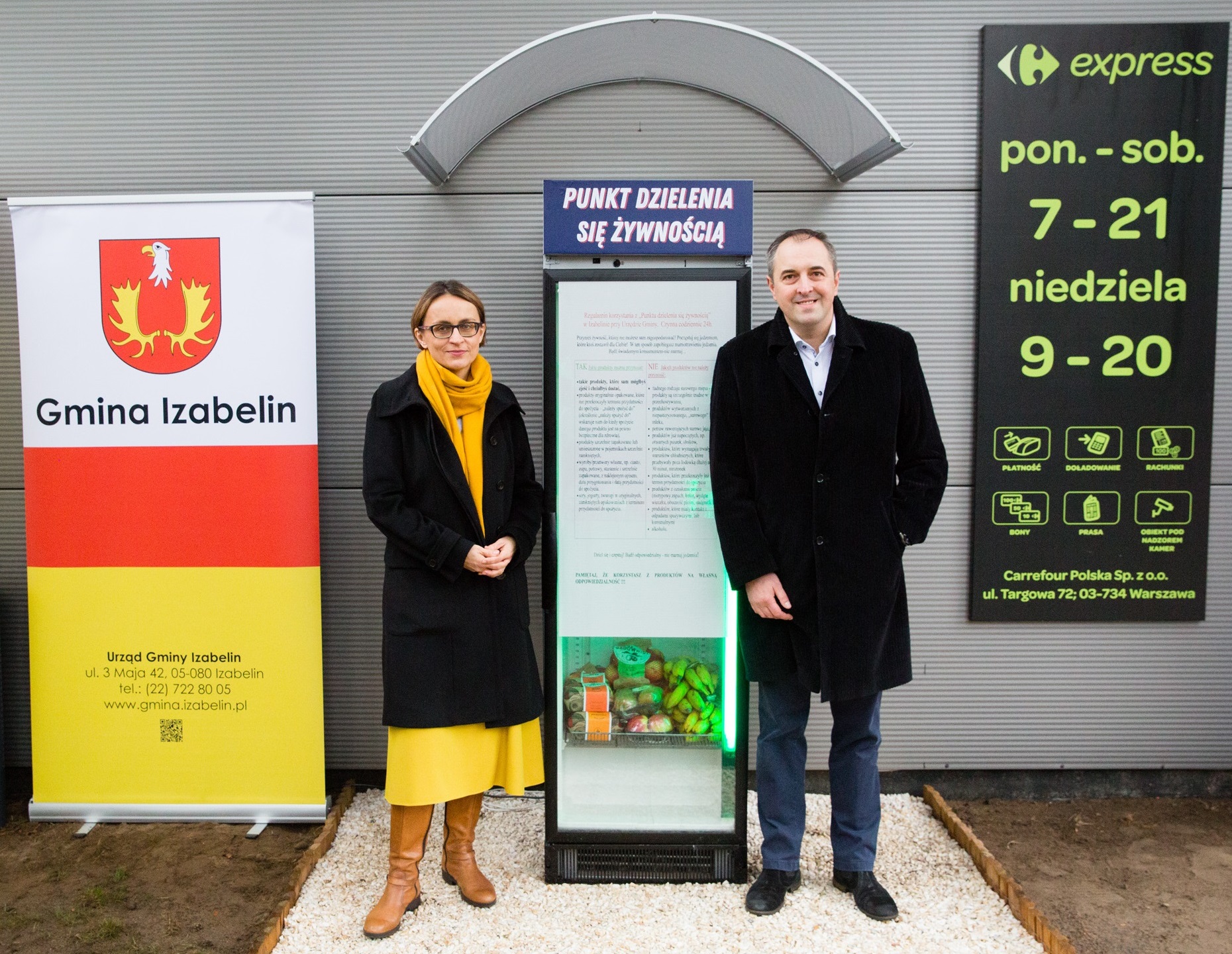 Partnerstwo Gminy Izabelin i firmy Carrefour Polska