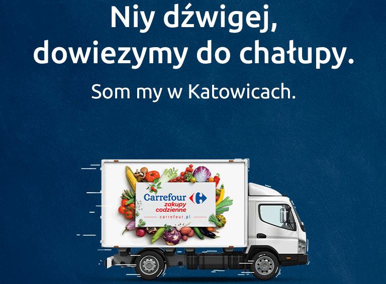 Carrefour uruchomił w Katowicach internetowy sklep spożywczy