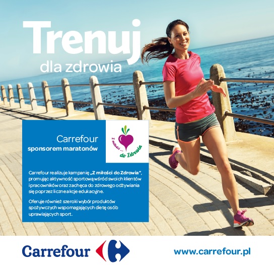 Carrefour zachęca do aktywności fizycznej