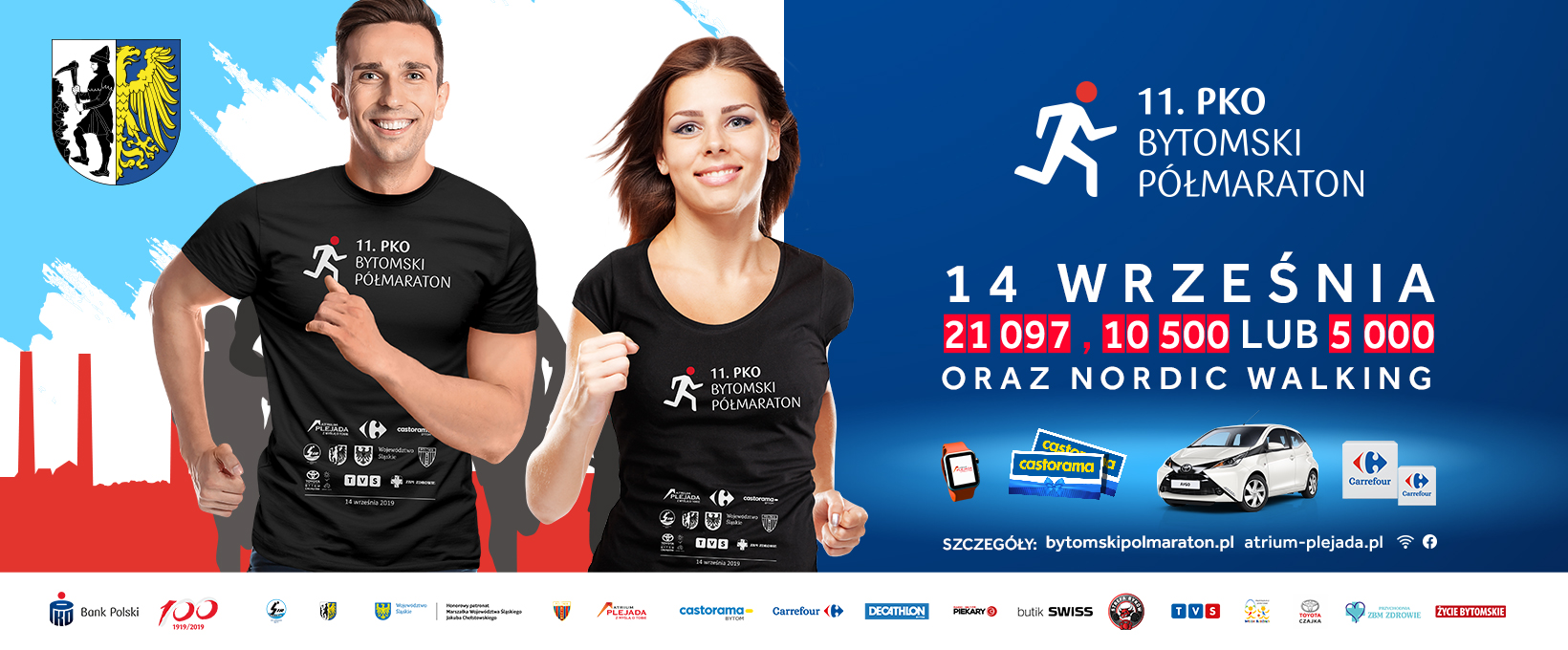 Carrefour wspierał 11. Półmaraton Bytomski