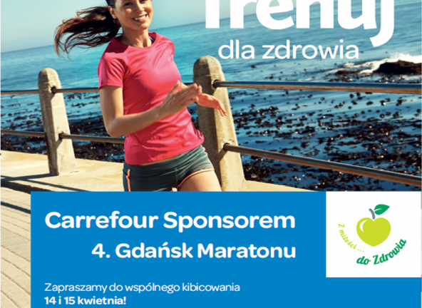 Carrefour został ponownie sponsorem maratonu w Gdańsku