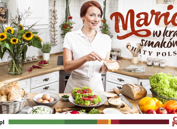Marieta Marecka w kampanii wizerunkowej Chaty Polskiej