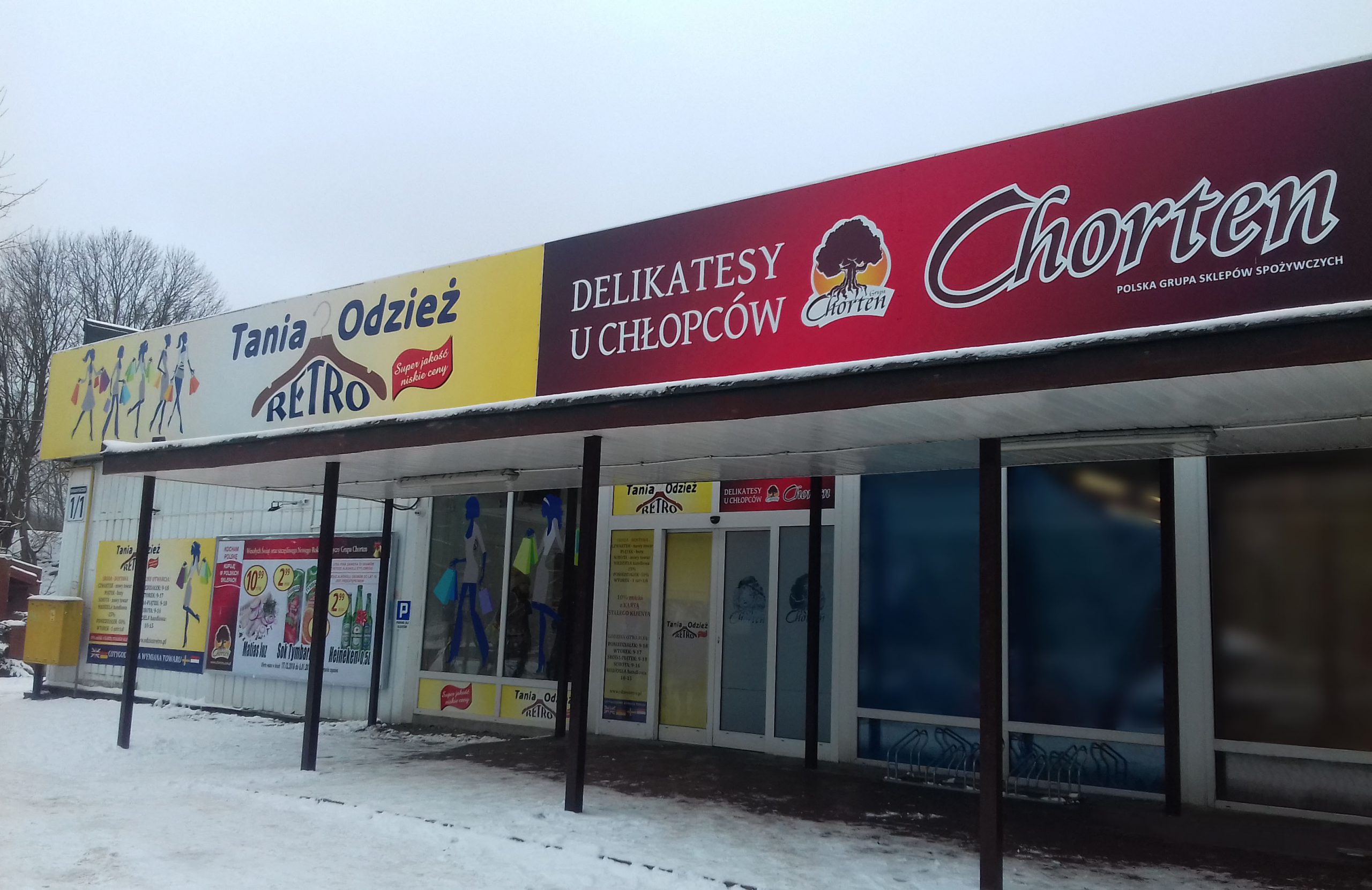 Nowy sklep Chorten otwiera się w dawnym Tesco