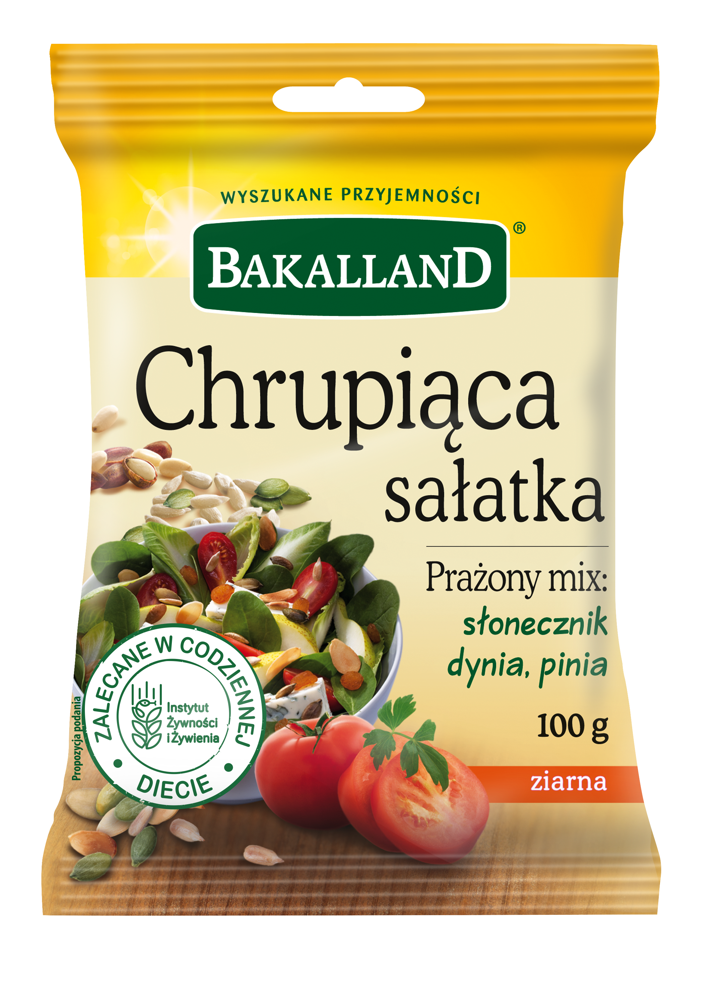 Produkty Bakalland z rekomendacją Instytutu Żywności i Żywienia