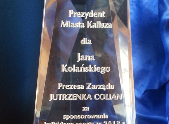 Colian mecenasem kaliskiego sportu