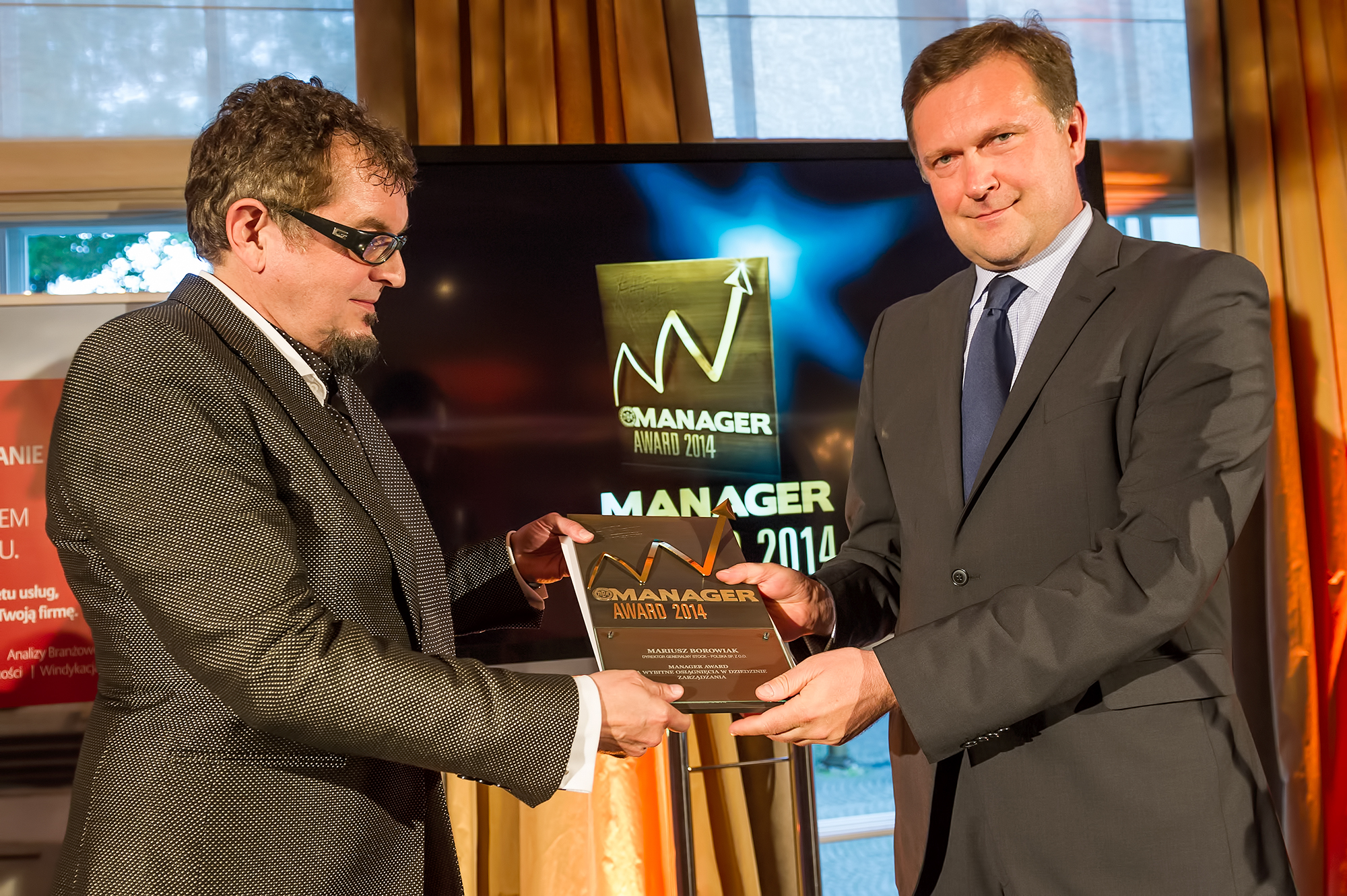 Mariusz Borowiak – Dyrektor Generalny Stock Polska laureatem Manager Award 2014