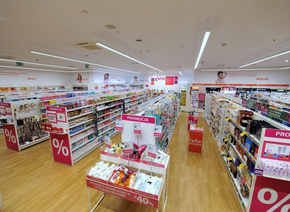 Drogeria Hebe w Centrum Handlowym Auchan Swadzim