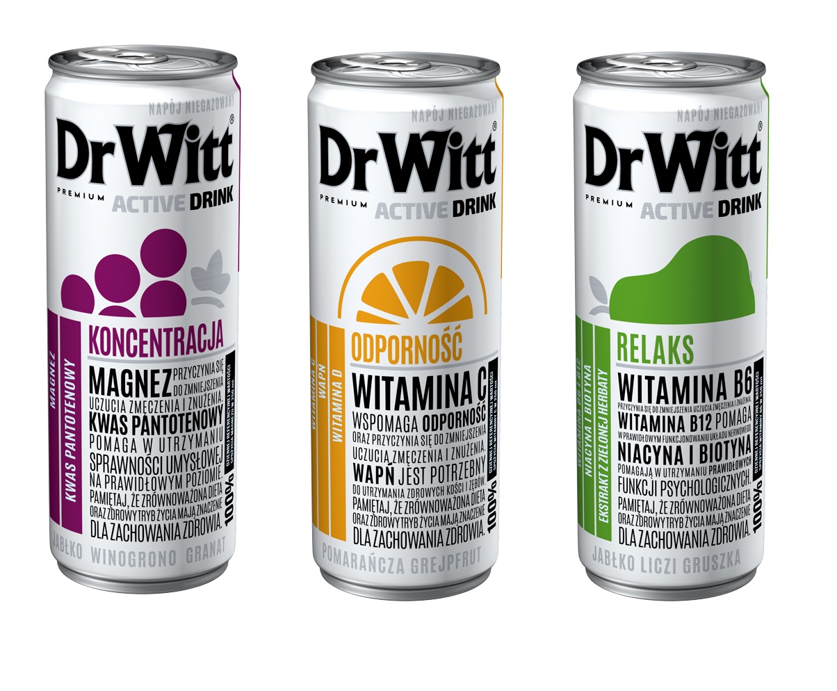 Zrelaksuj się z DrWitt Premium Active Drink