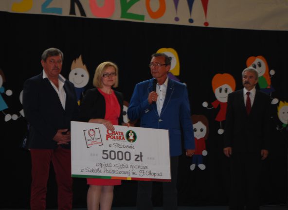 Chata Polska ufundowała sprzęt sportowy