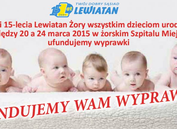 Lewiatan Żory ufundował wyprawki dla niemowląt