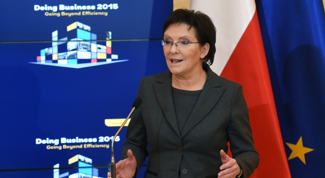 Premier Kopacz: w Polsce coraz lepszy klimat dla biznesu