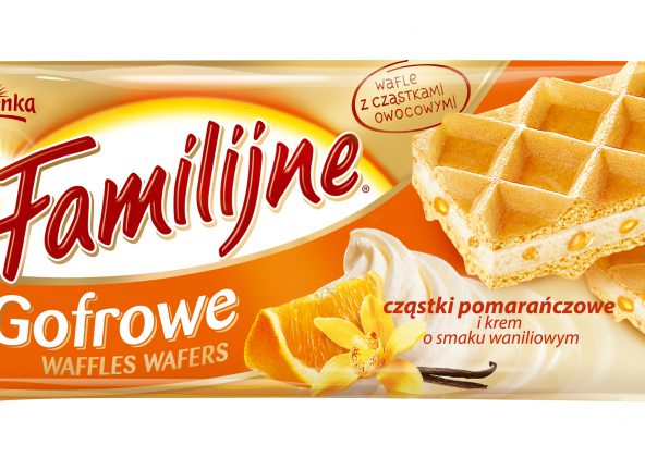 Nowe Familijne Gofrowe z owocami