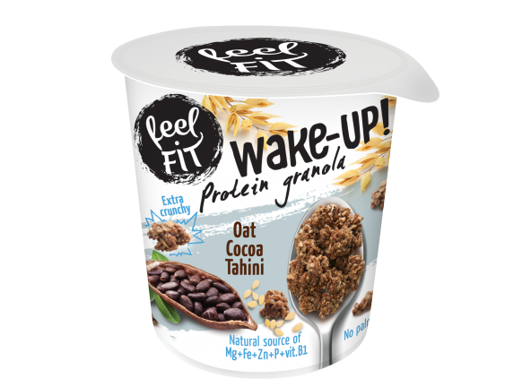 feel FIT WAKE-UP PROTEIN - pierwsze na rynku granole białkowe