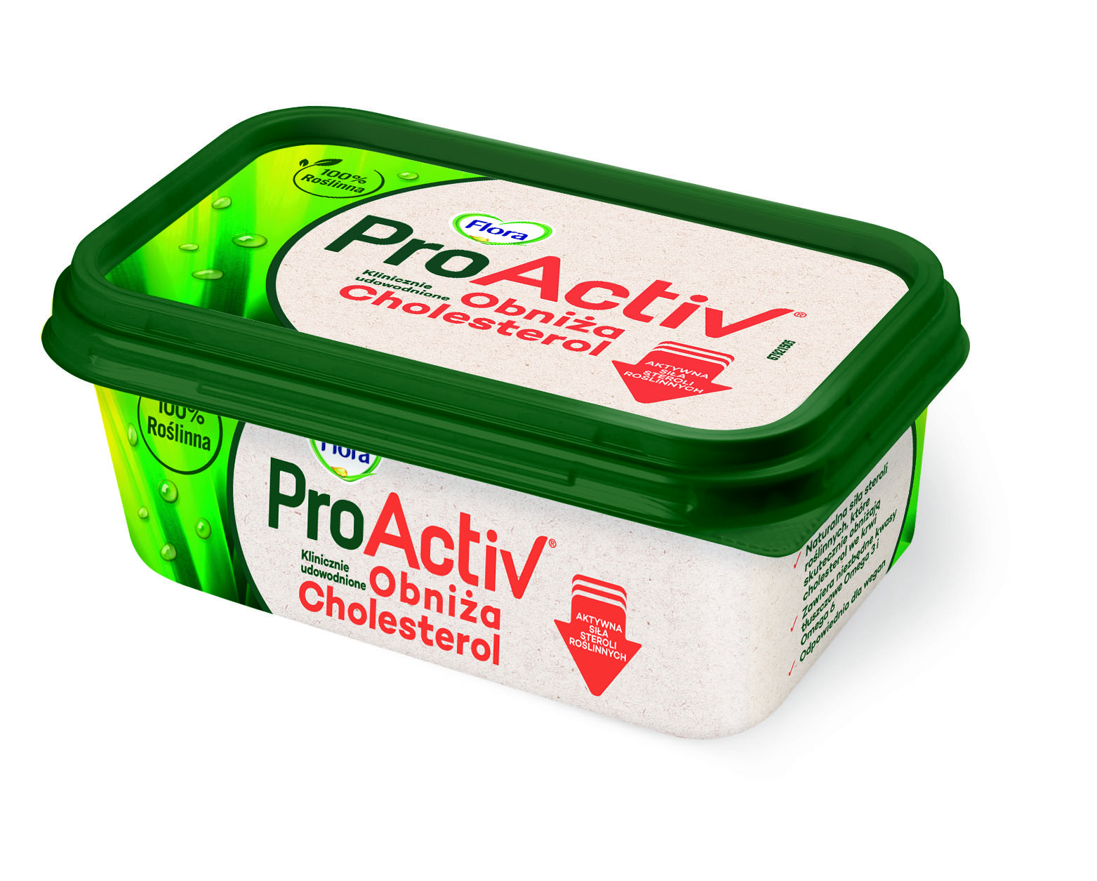 Flora ProActiv – 100% roślinny skład i działanie obniżające cholesterol