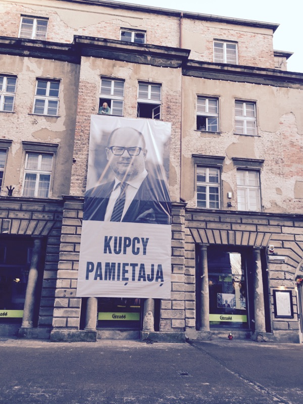 Kupcy godnie pożegnali Prezydenta Gdańska Pawła Adamowicza