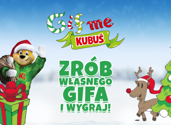 Aplikacja Gif me Kubuś i konkurs