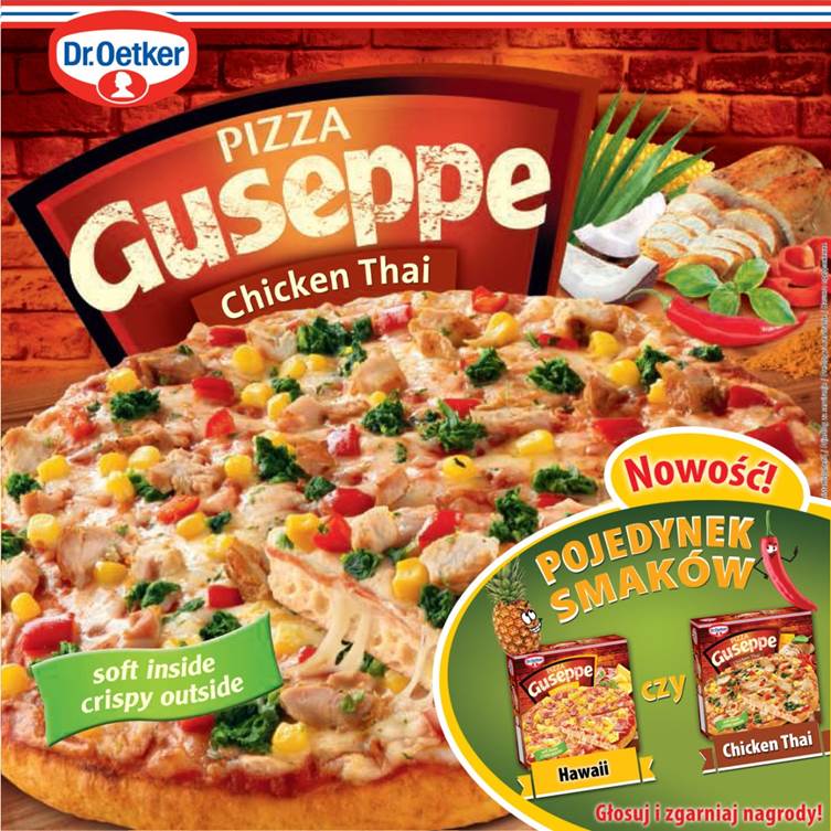 Pojedynek Smaków – akcja promocyjna pizzy Guseppe