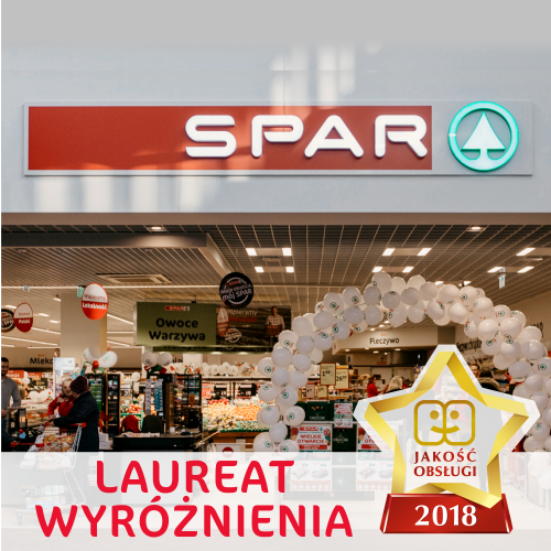 SPAR z Gwiazdą Jakości Obsługi 2018