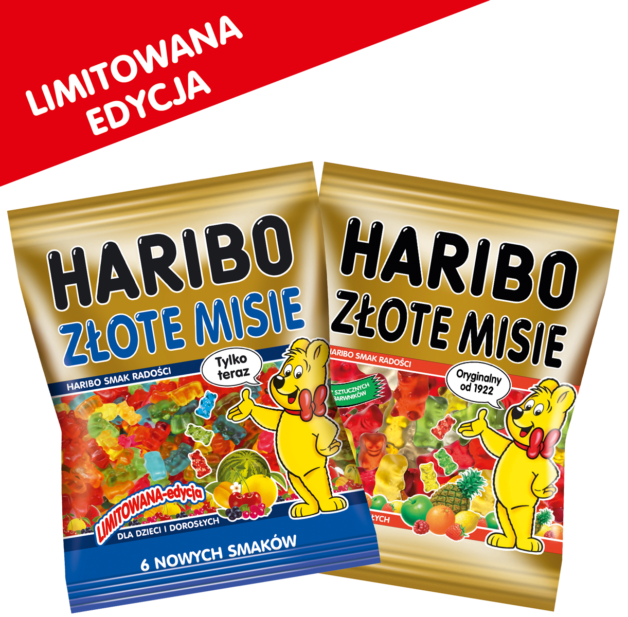 Haribo Złote Misie – Limitowana edycja