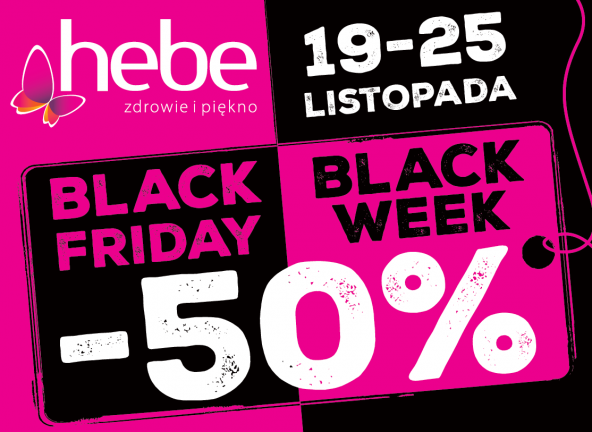 W Hebe Black Friday trwa przez cały tydzień