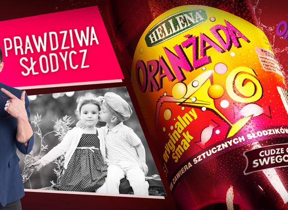 Kampania promocyjna Oranżady Hellena