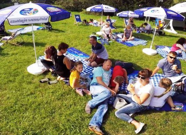 Pikniki Hochland w rodzinnej atmosferze