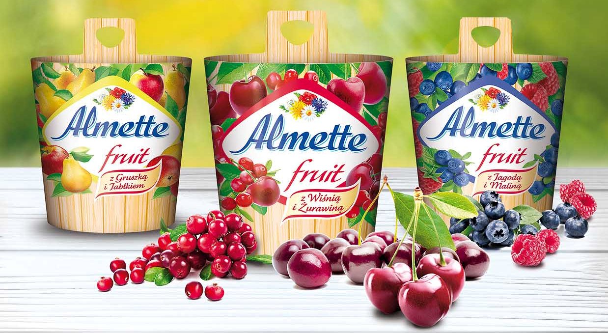 Kampania reklamowa Almette FRUIT