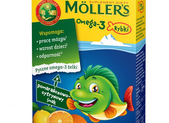 Möller’s Omega-3 Rybki - suplement diety