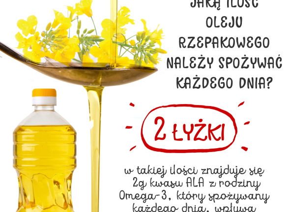 Promują spożywanie oleju rzepakowego